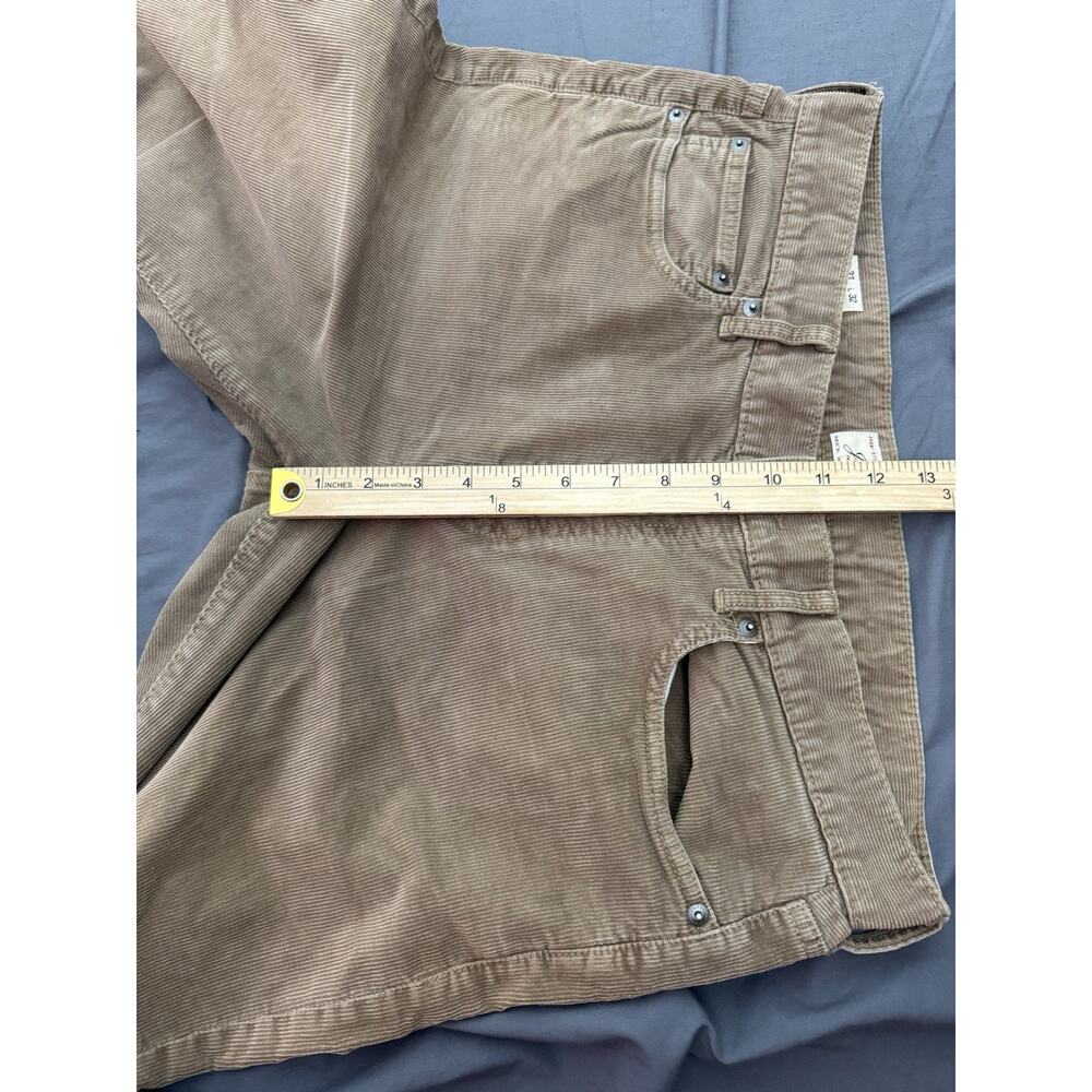 J.Crew Corduroy Pants Men’s 34x30 Brown 5 Pocket Straight Casual - Picture 5 of 13